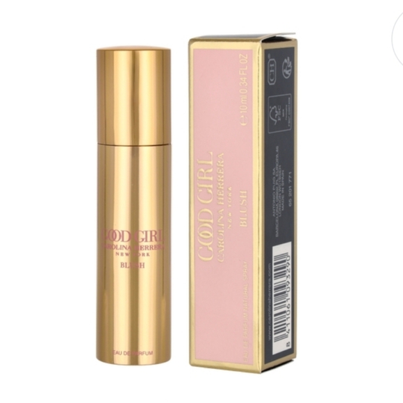 Carolina Herrera Other - Carolina Herrera Good Girl Blush Eau de Parfum Gold Case Travel Spray  10 ml